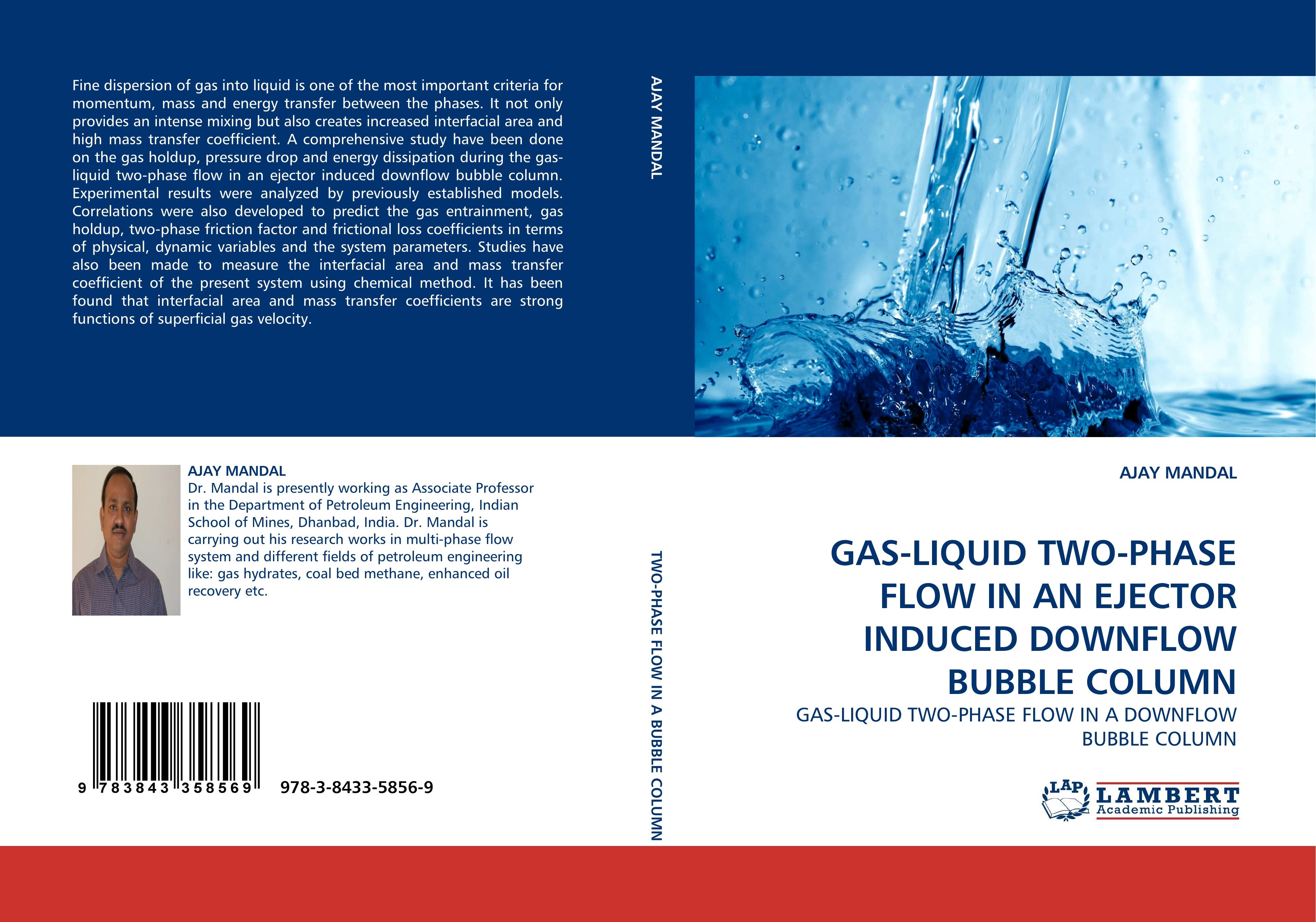 GAS-LIQUID TWO-PHASE FLOW IN AN EJECTOR INDUCED DOWNFLOW BUBBLE COLUMN