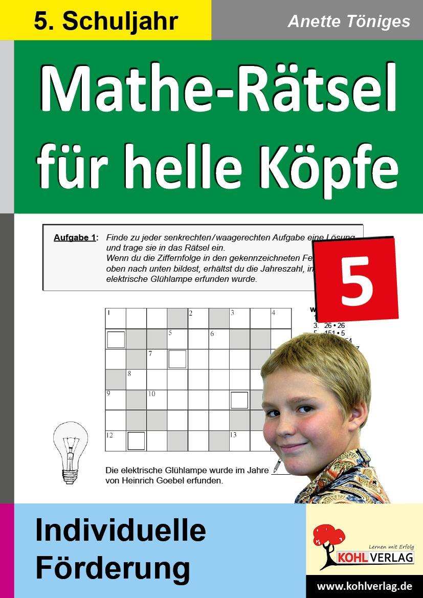 Mathe-Rätsel lösen / 5. Schuljahr