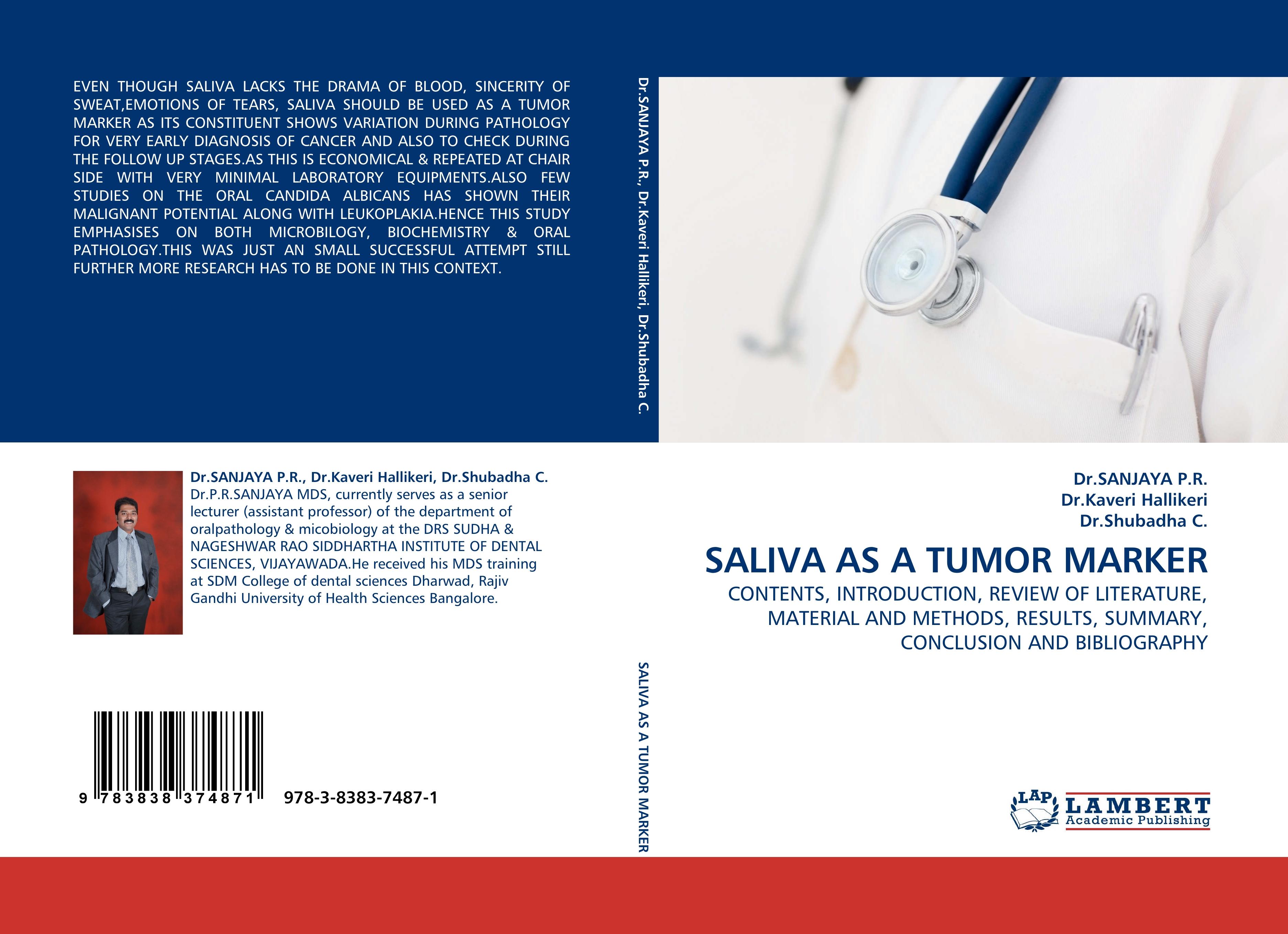 SALIVA AS A TUMOR MARKER