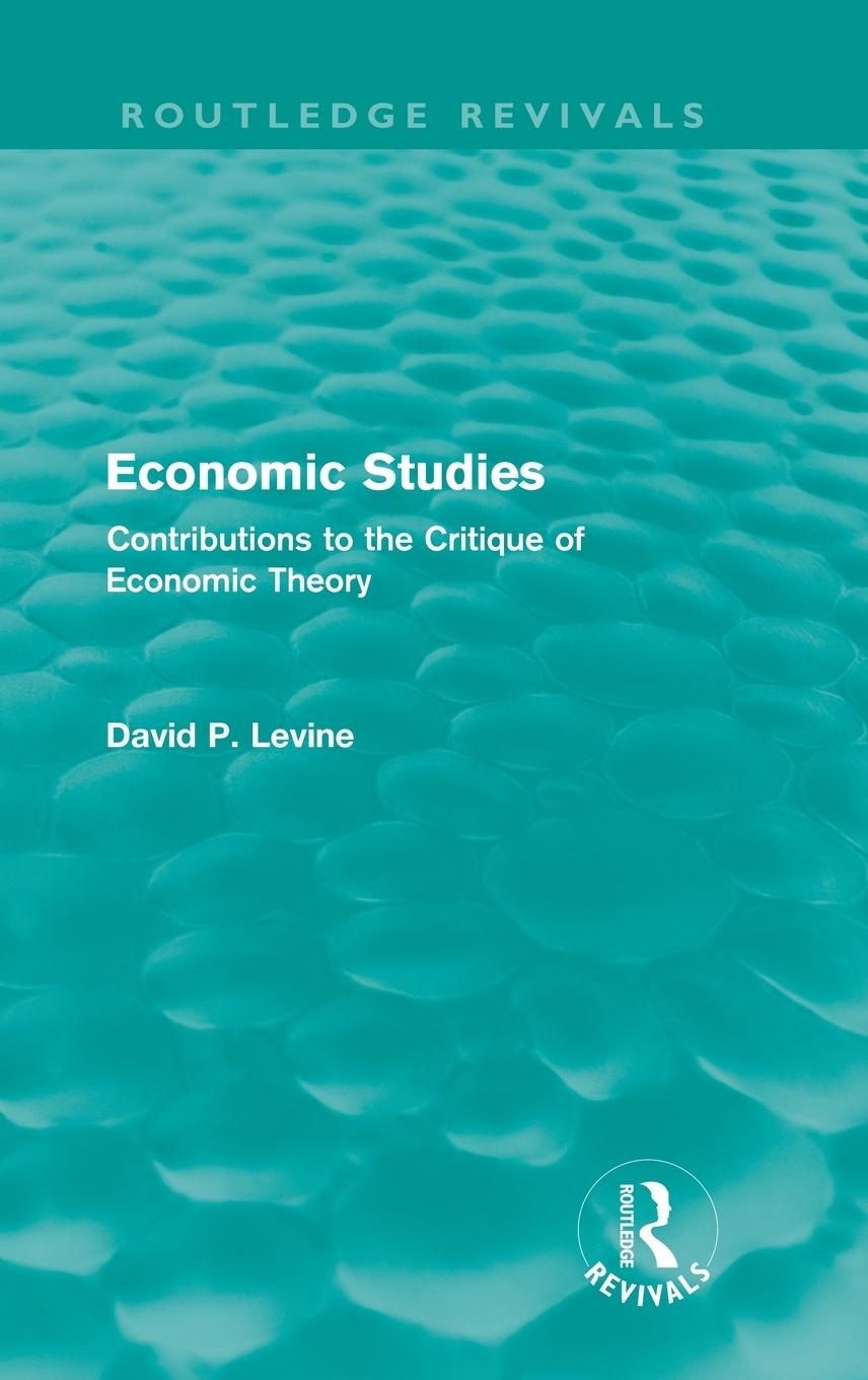 Economic Studies (Routledge Revivals)