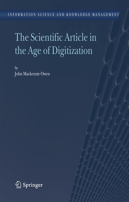 The Scientific Article in the Age of Digitization