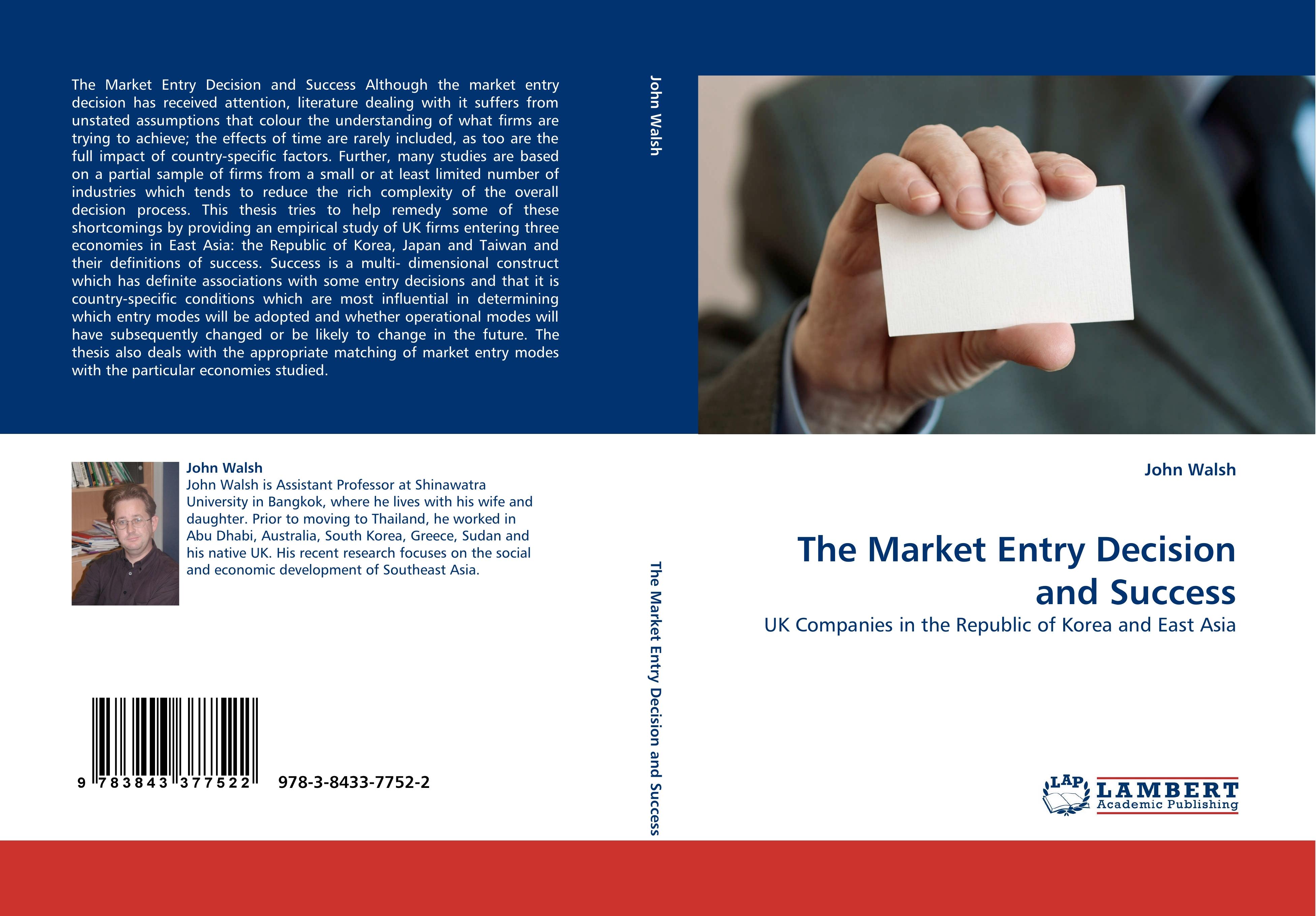 The Market Entry Decision and Success