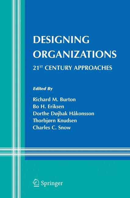 Designing Organizations