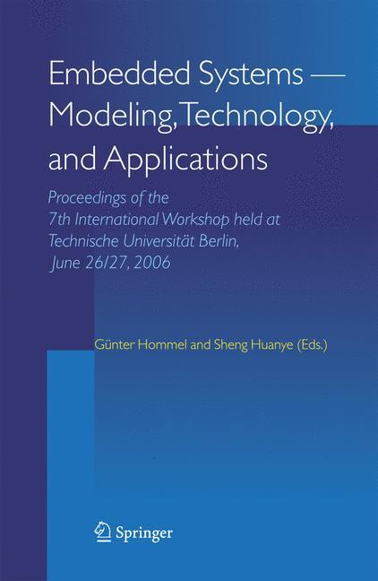 Embedded Systems -- Modeling, Technology, and Applications