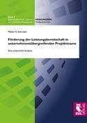 Förderung der Leistungsbereitschaft in unternehmensübergreifenden Projektteams