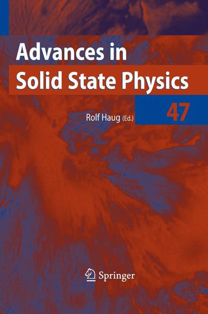 Advances in Solid State Physics 47