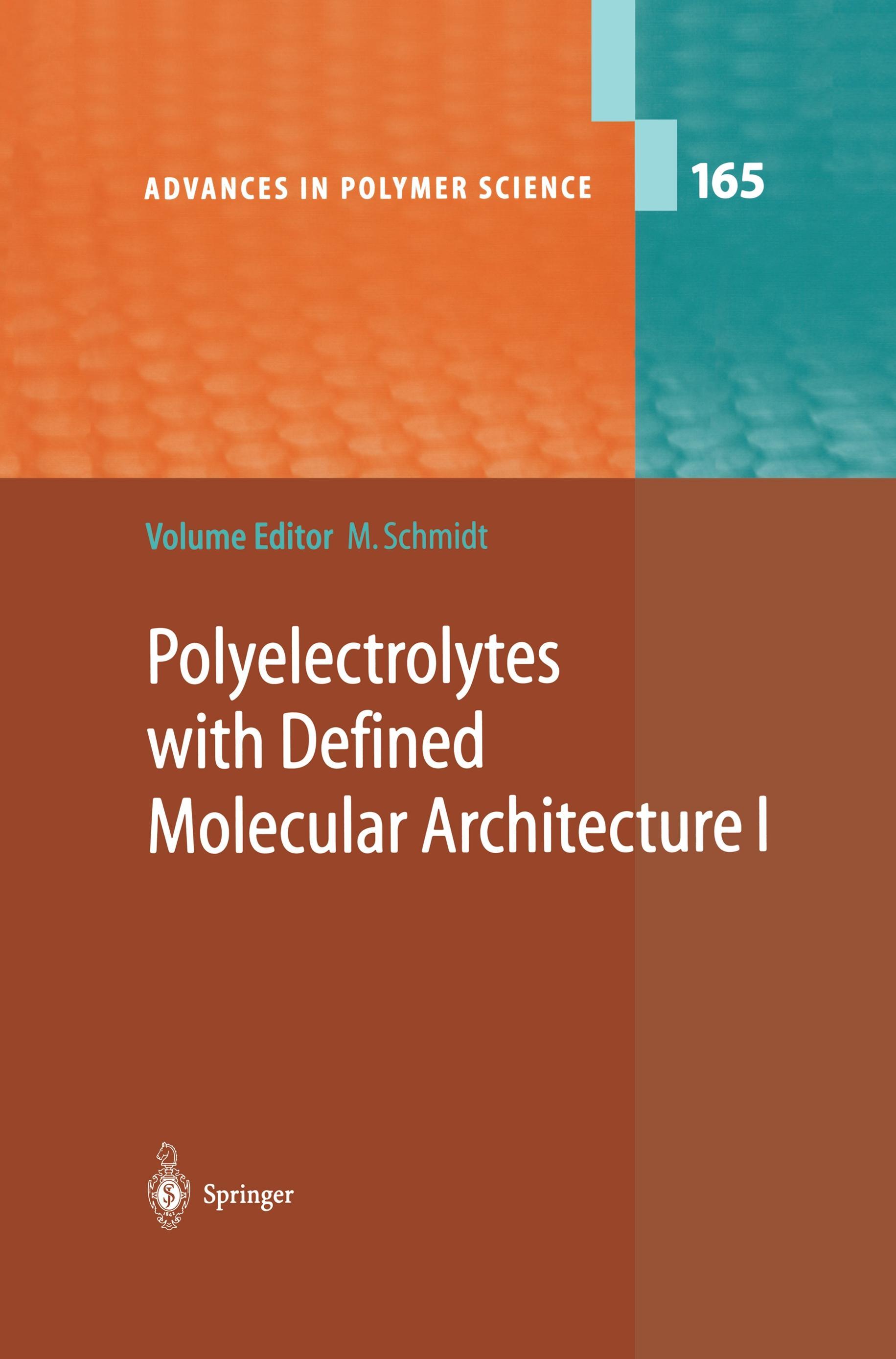 Polyelectrolytes with Defined Molecular Architecture I