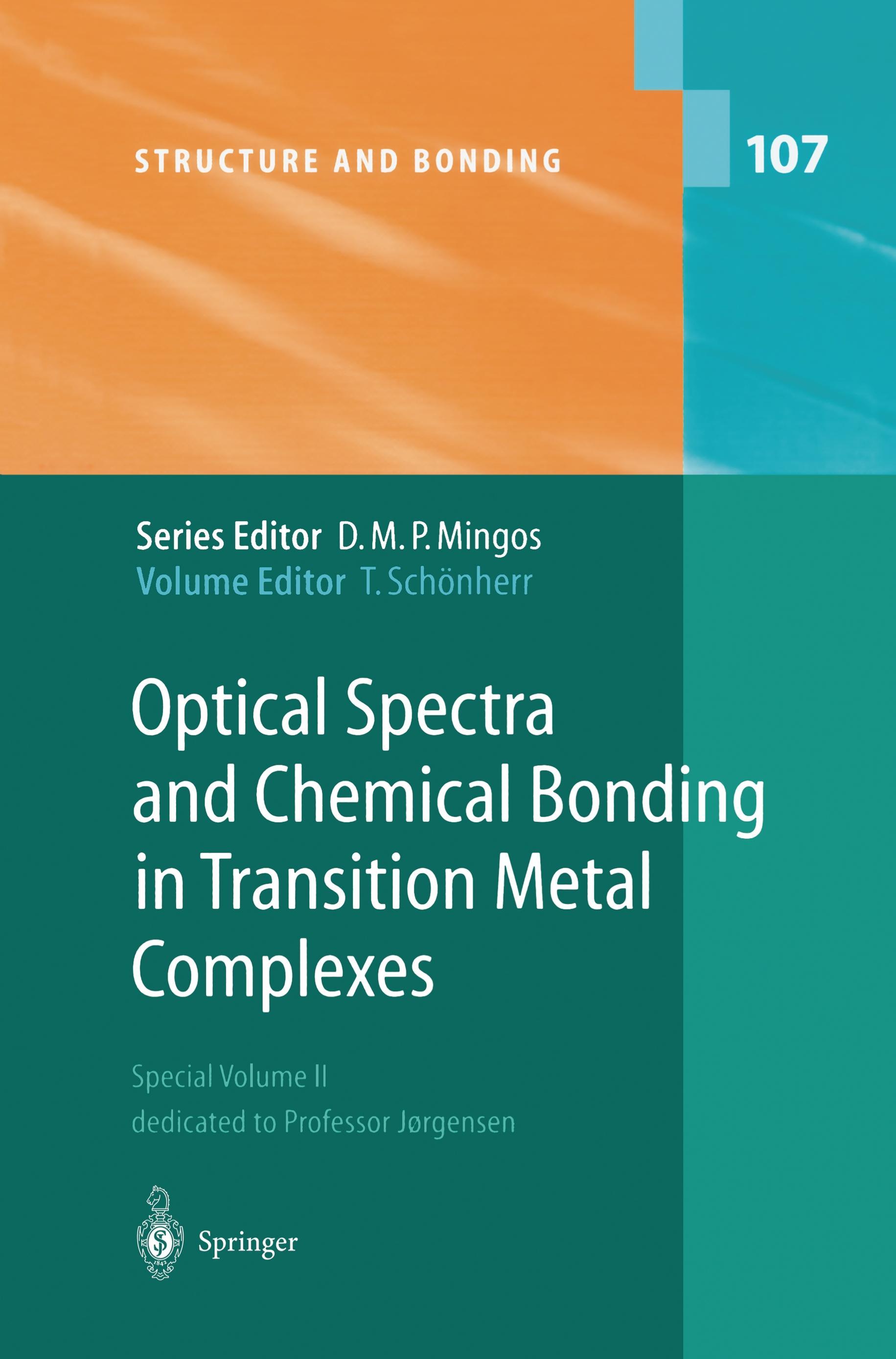 Optical Spectra and Chemical Bonding in Transition Metal Complexes