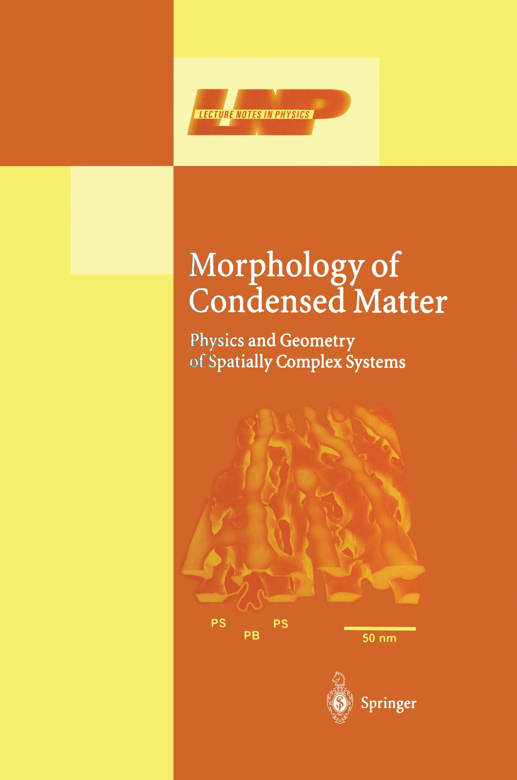 Morphology of Condensed Matter