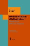 Statistical Mechanics of Lattice Systems