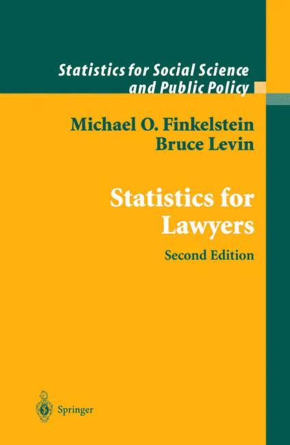 Statistics for Lawyers