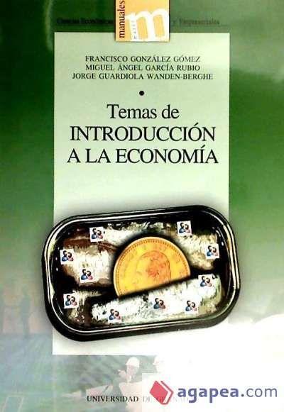 Temas de introducción a la economía