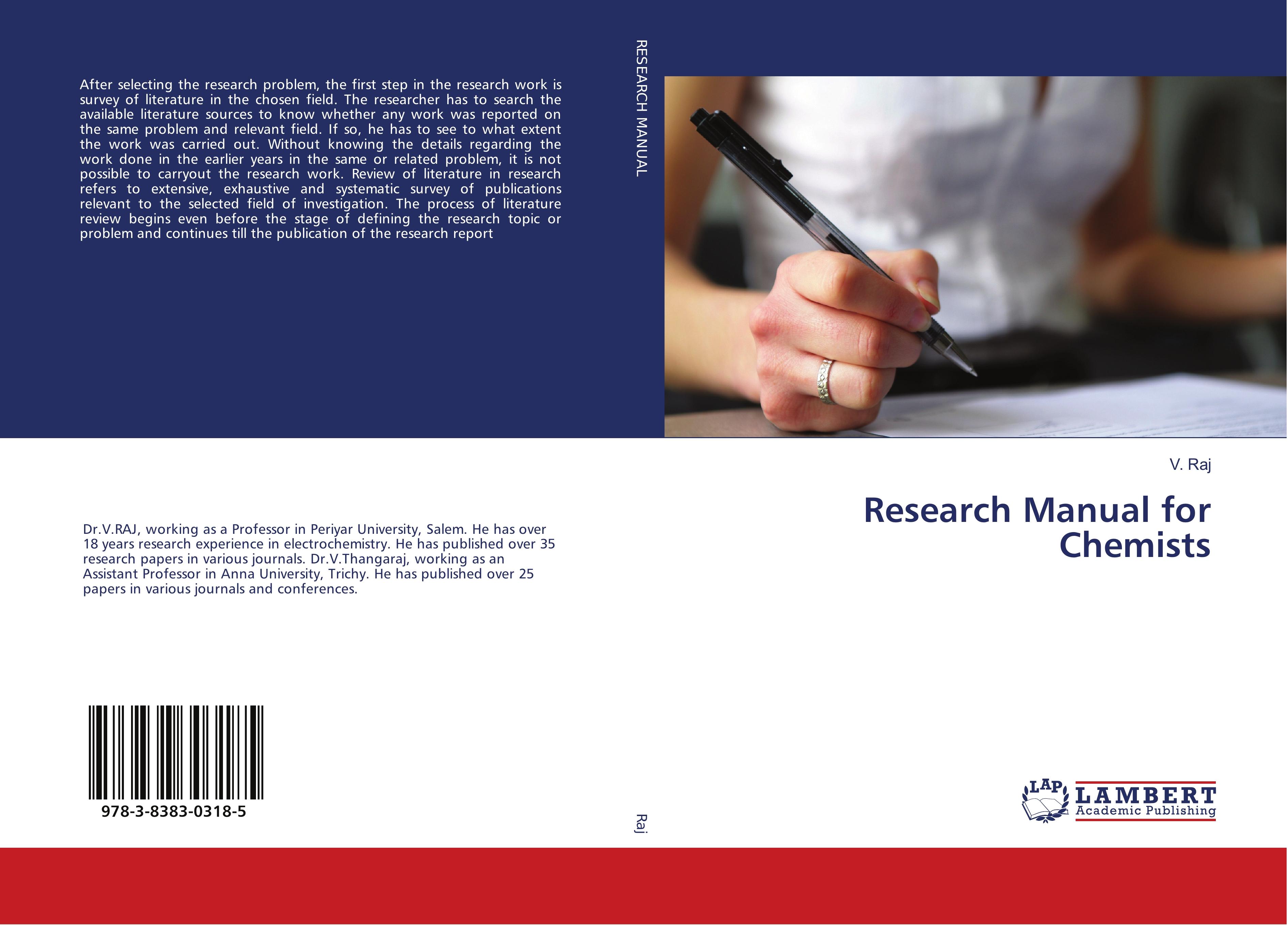 Research Manual for Chemists