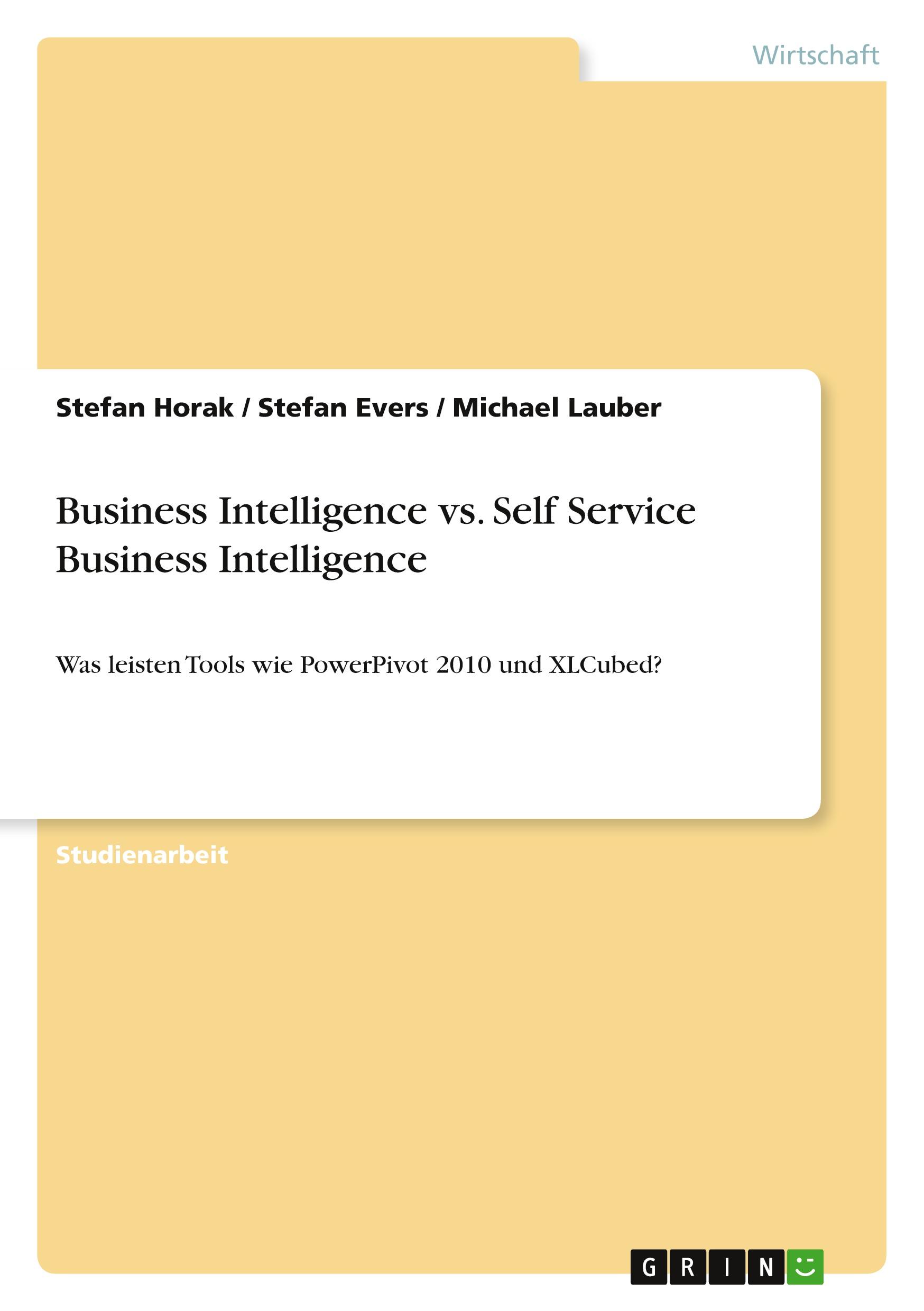 Business Intelligence vs. Self Service Business Intelligence