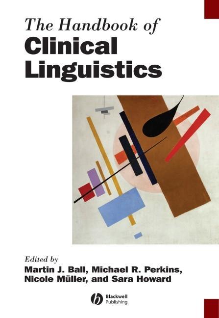 The Handbook of Clinical Linguistics