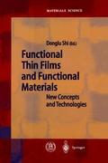 Functional Thin Films and Functional Materials