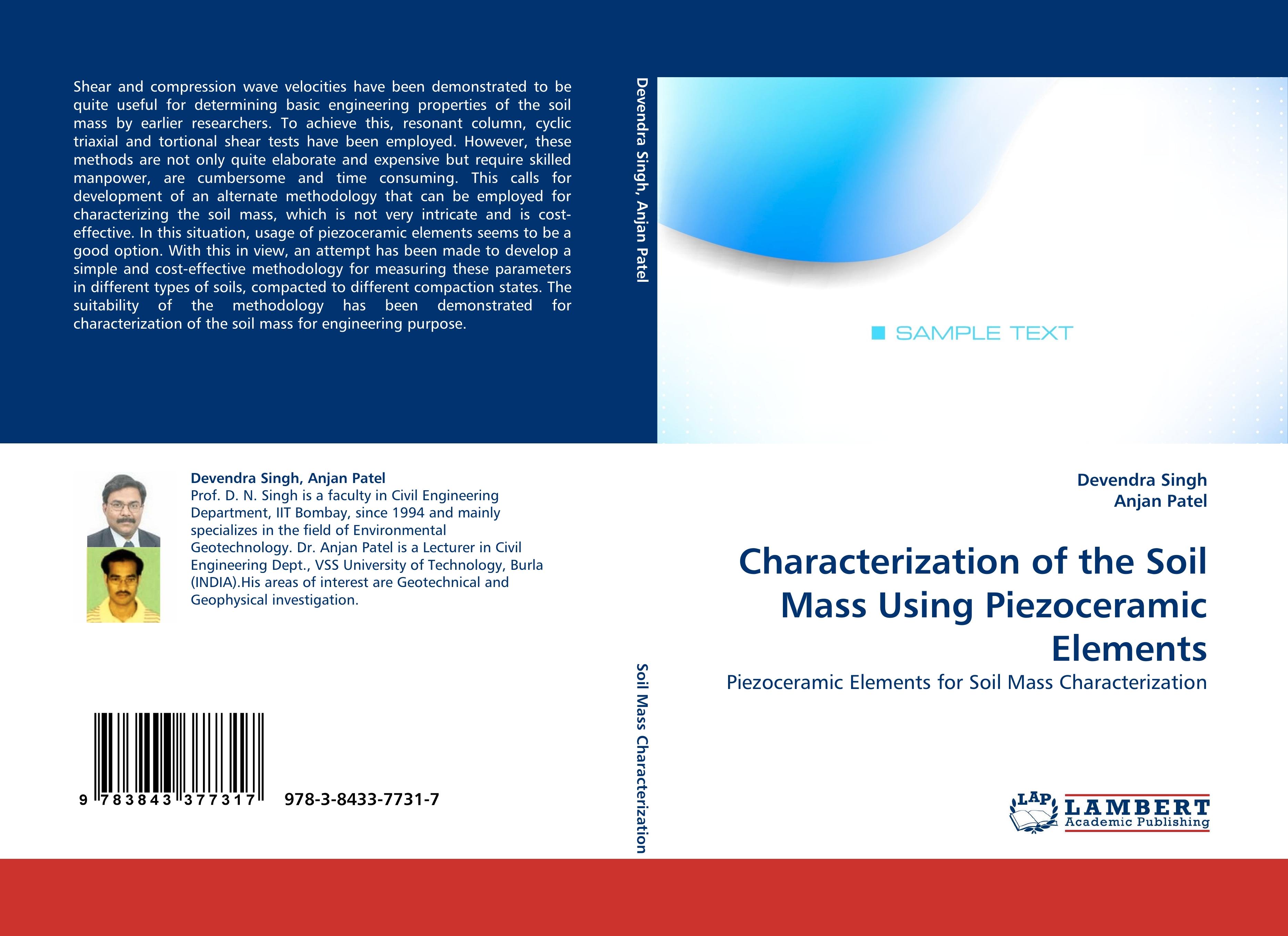 Characterization of the Soil Mass Using Piezoceramic Elements