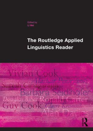 The Routledge Applied Linguistics Reader