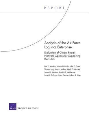 Analysis of the Air Force Logistics Enterprise