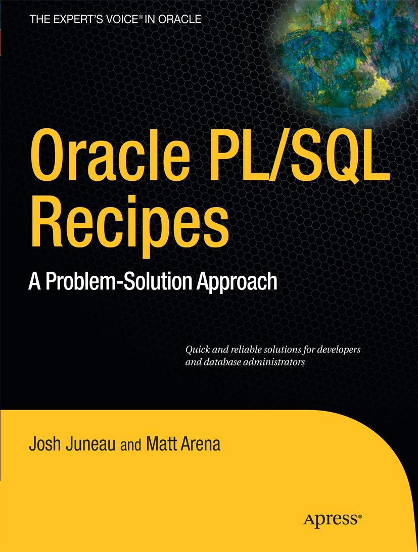 Oracle and PL/SQL Recipes