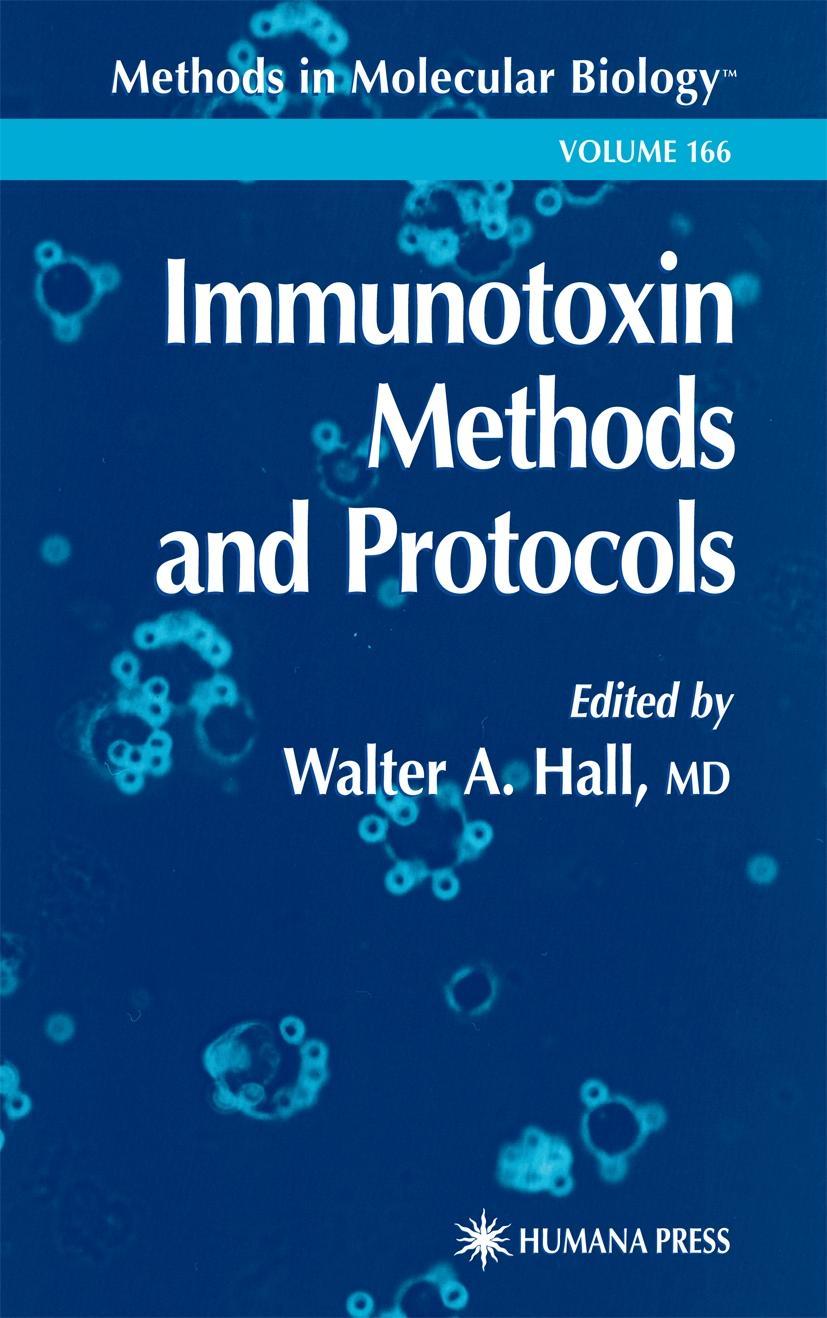 Immunotoxin Methods and Protocols