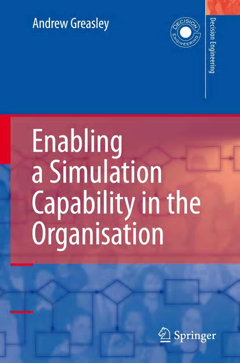 Enabling a Simulation Capability in the Organisation