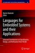 Languages for Embedded Systems and their Applications