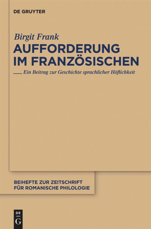 Aufforderung im Französischen