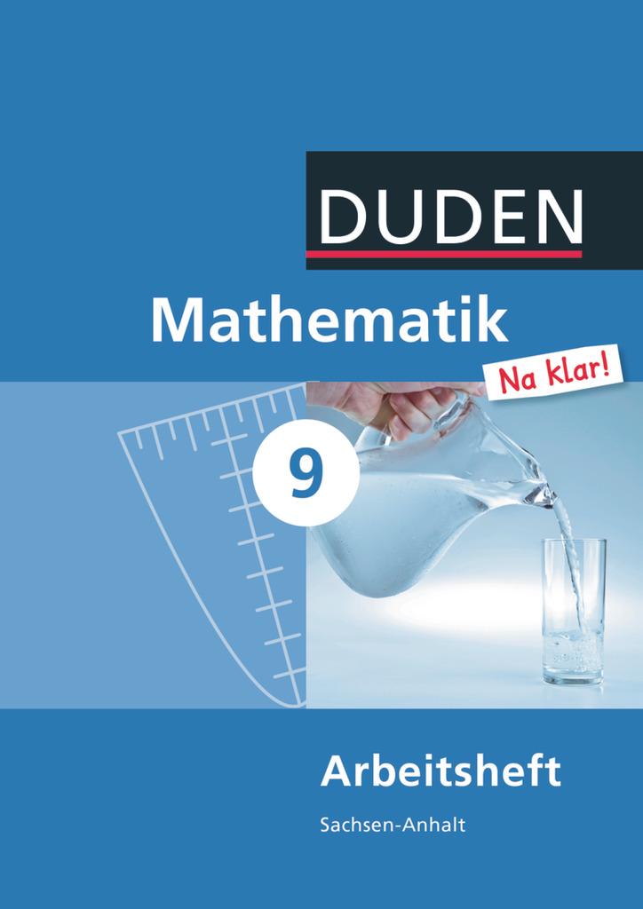 Mathematik Na klar! 9 Arbeitsheft Sachsen-Anhalt Sekundarschule