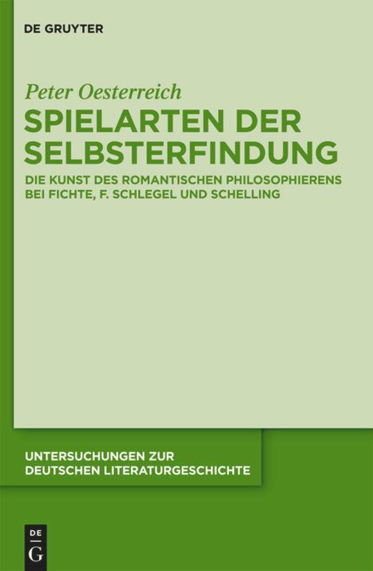 Spielarten der Selbsterfindung