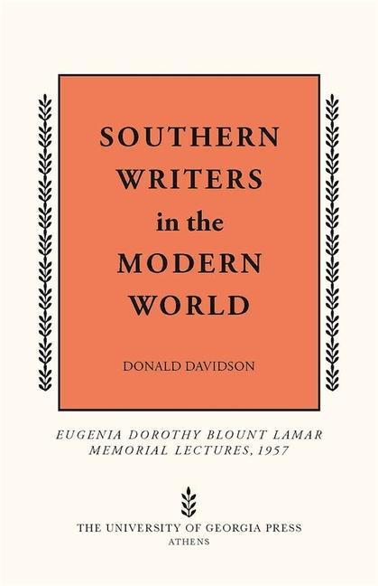 Southern Writers in the Modern World