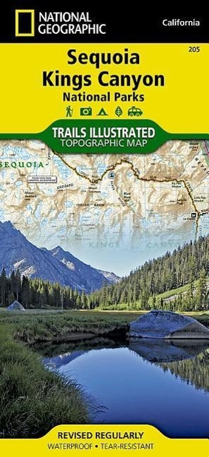 Sequoia and Kings Canyon National Parks Map