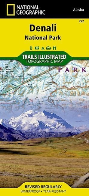 Denali National Park and Preserve Map