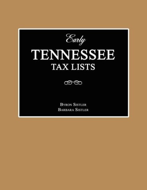 Early Tennessee Tax Lists