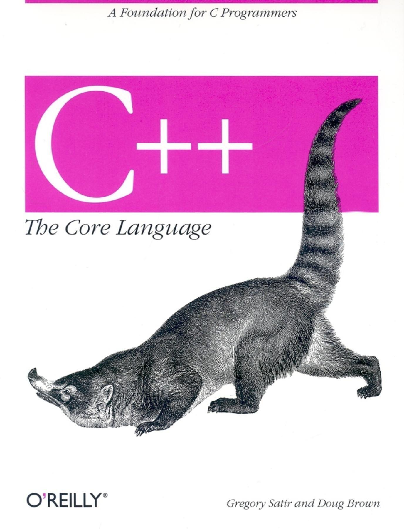 C++ the Core Language