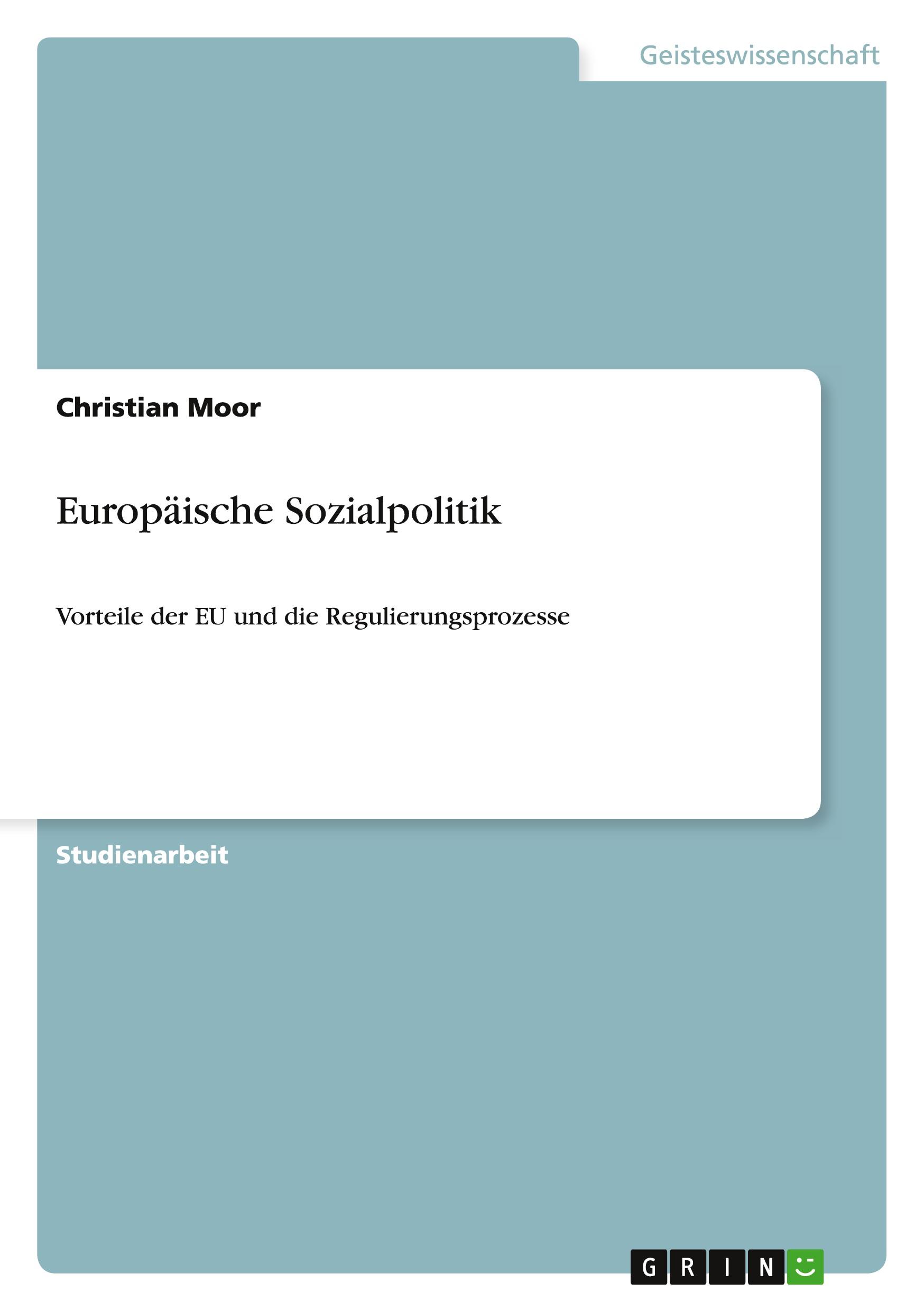 Europäische Sozialpolitik