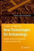 New Technologies for Archaeology