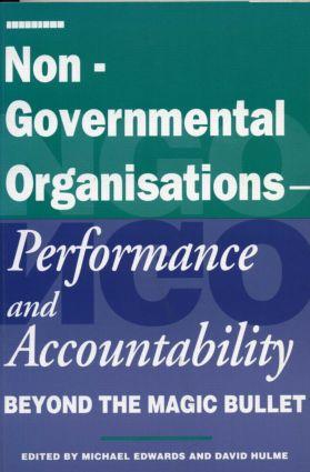 Non-Governmental Organisations - Performance and Accountability