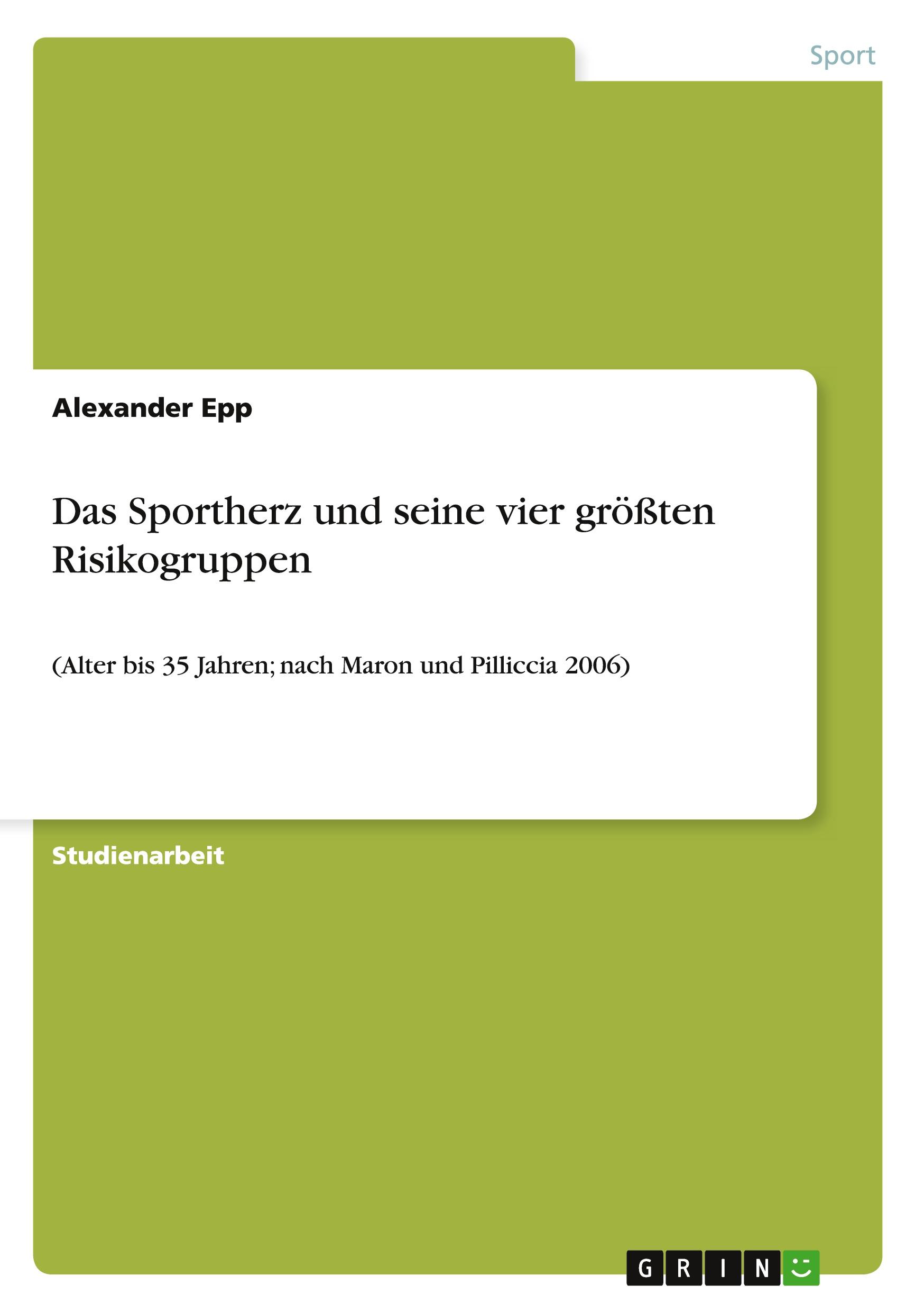 Das Sportherz und seine vier größten Risikogruppen