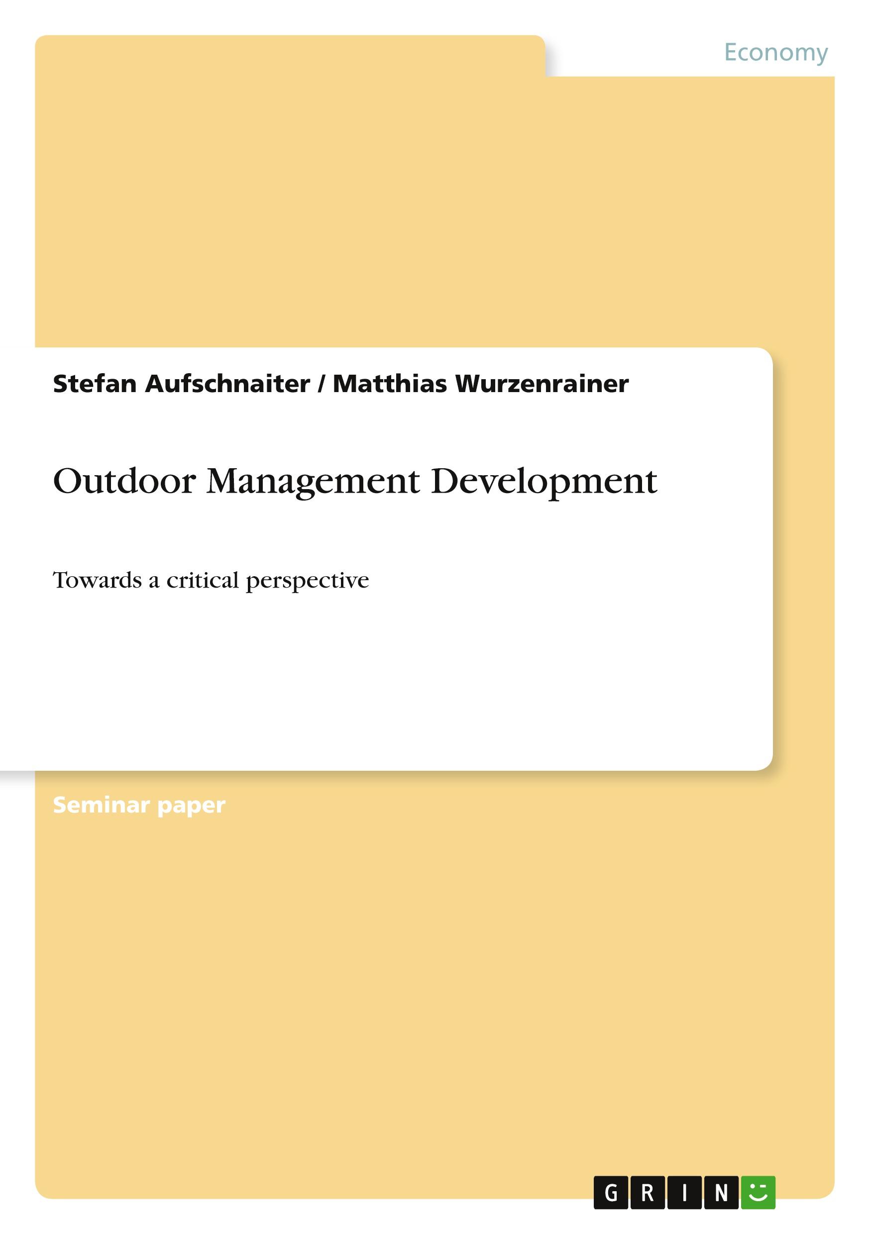 Outdoor Management Development