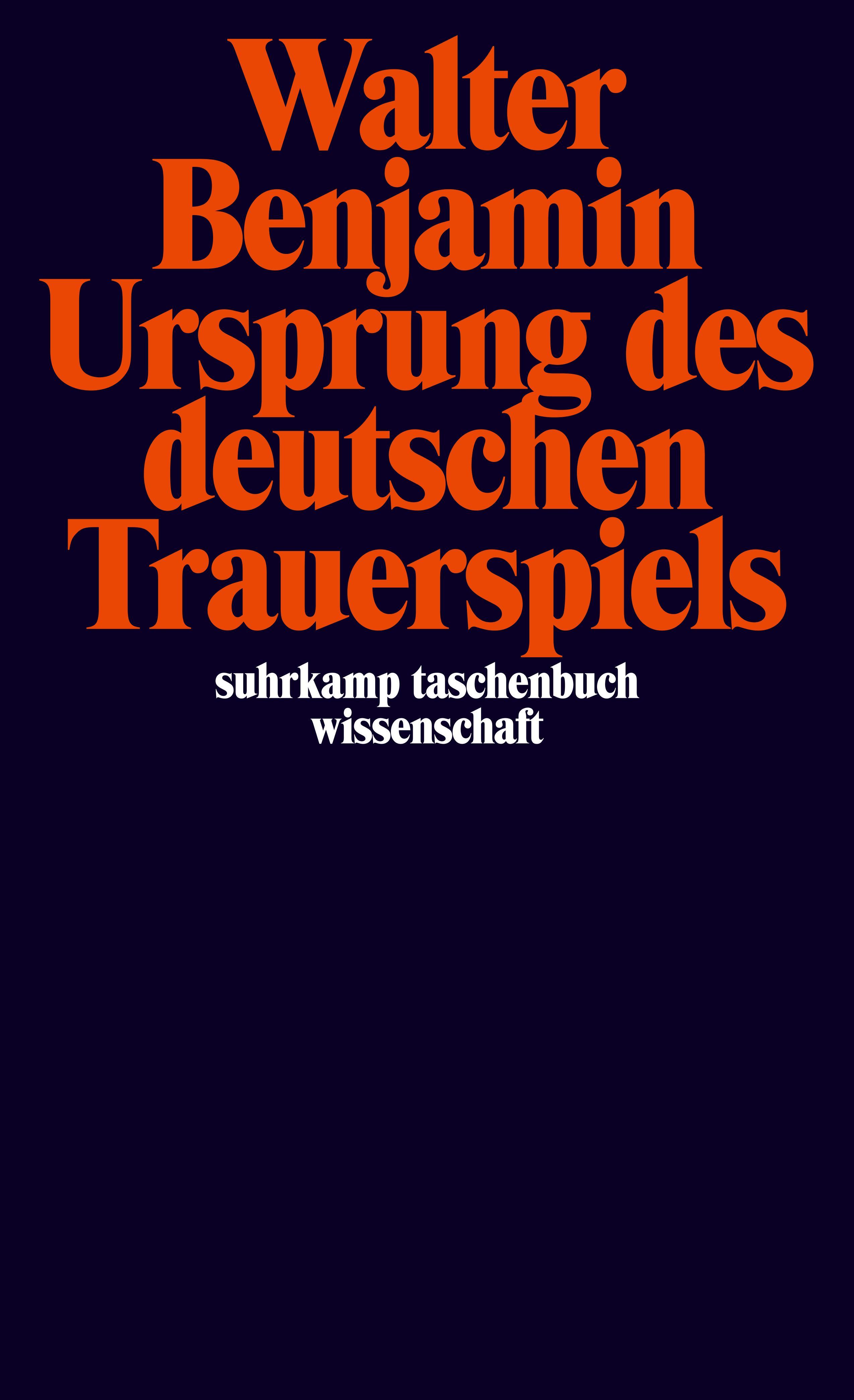 Ursprung des deutschen Trauerspiels