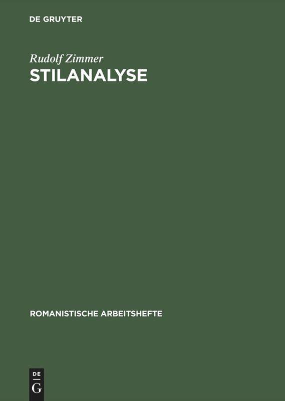 Stilanalyse