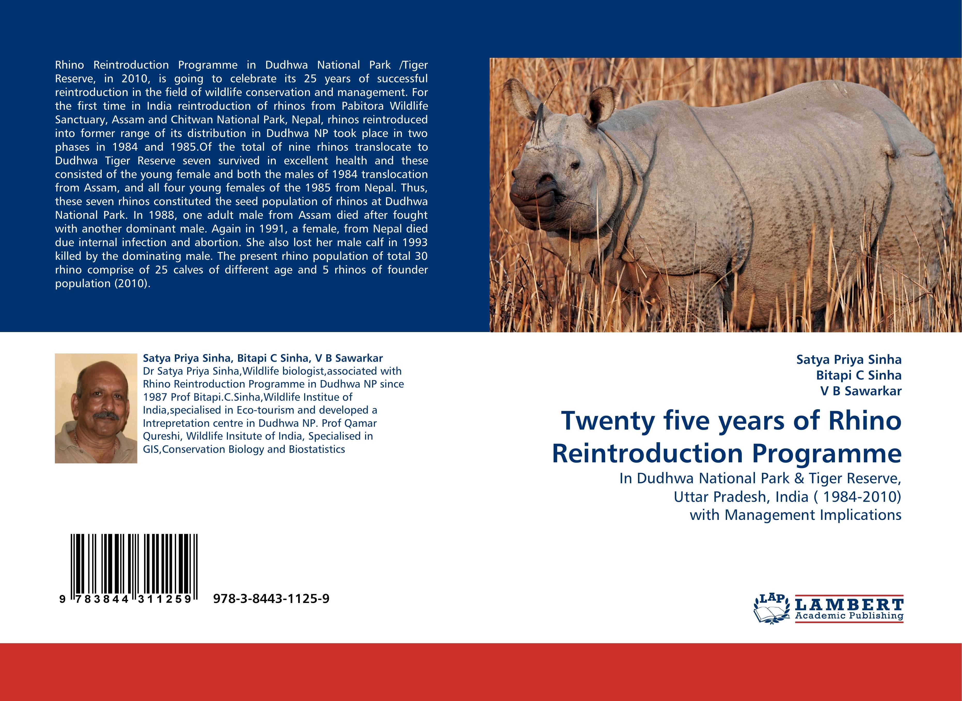 Twenty five years of Rhino Reintroduction Programme