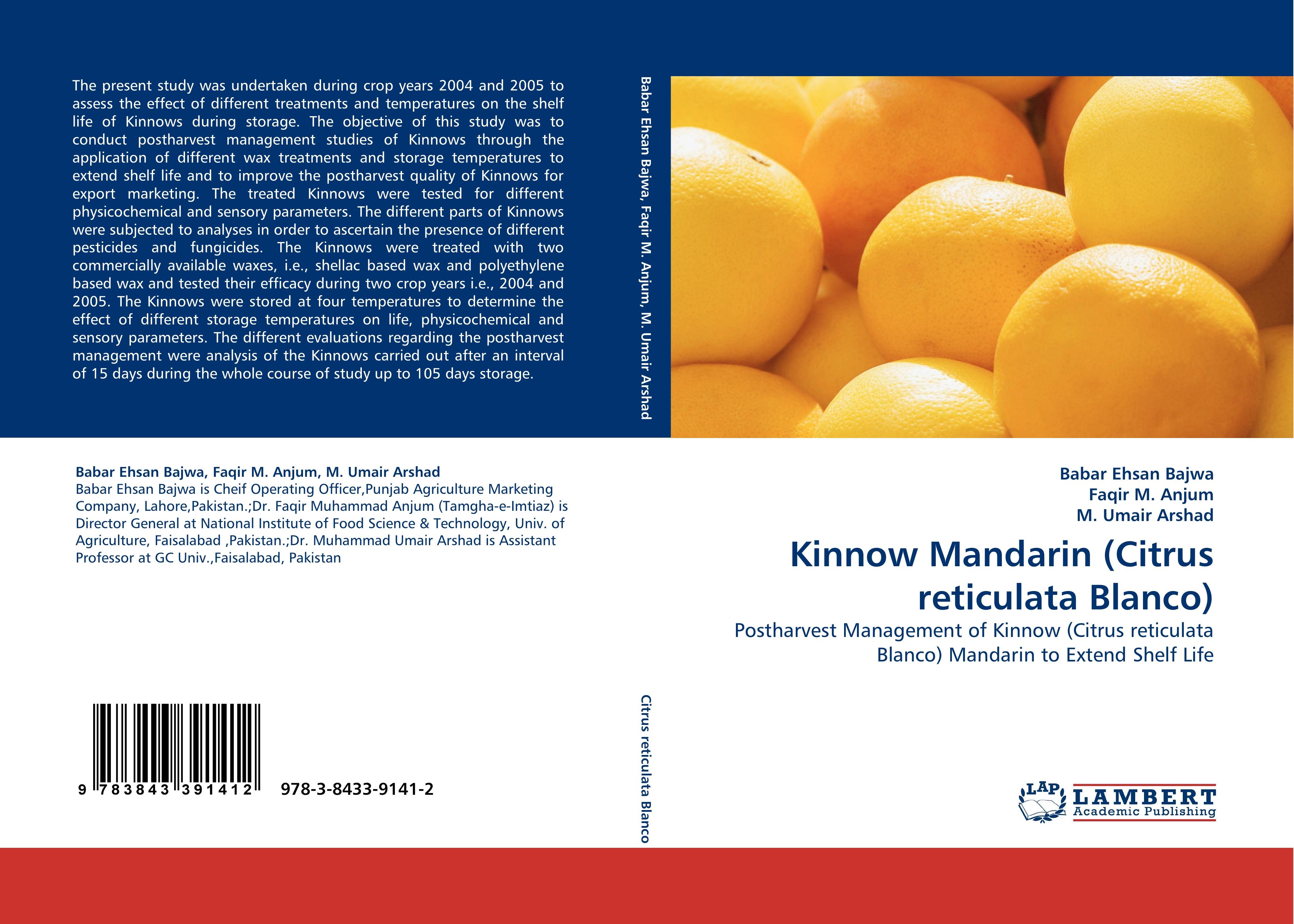 Kinnow Mandarin (Citrus reticulata Blanco)