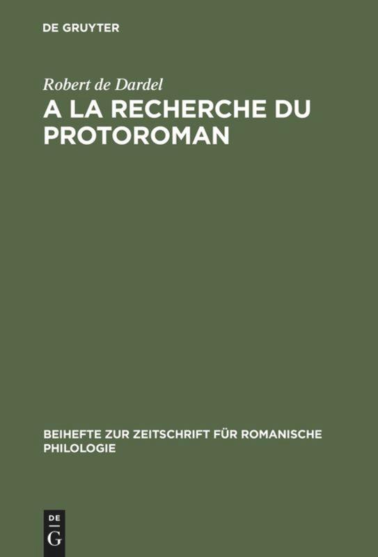 A la recherche du protoroman