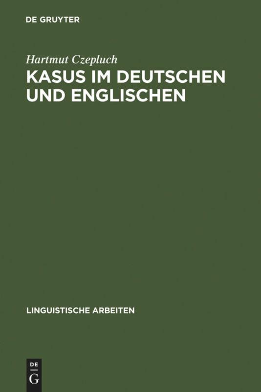 Kasus im Deutschen und Englischen