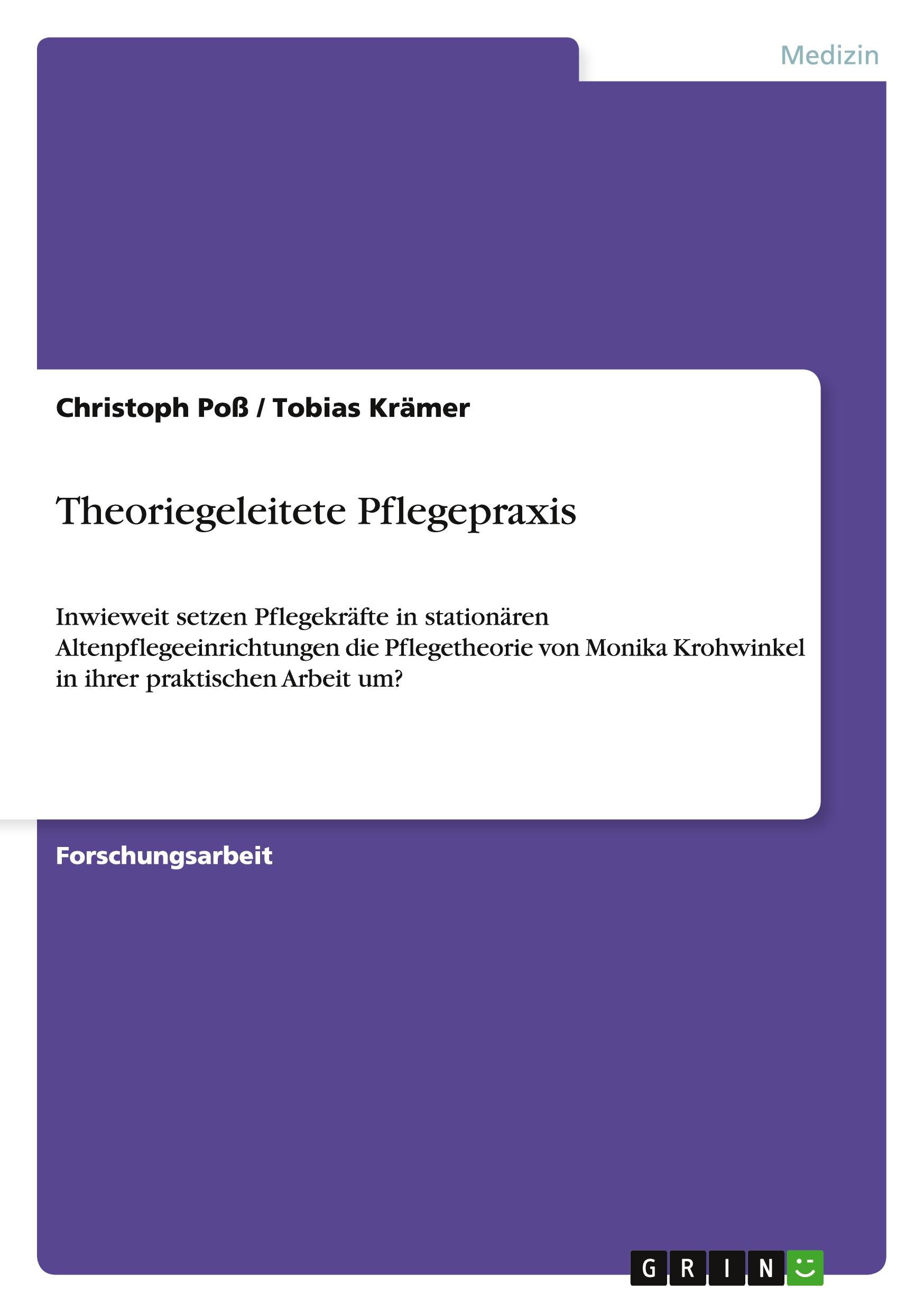 Theoriegeleitete Pflegepraxis