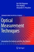 Optical Measurement Techniques