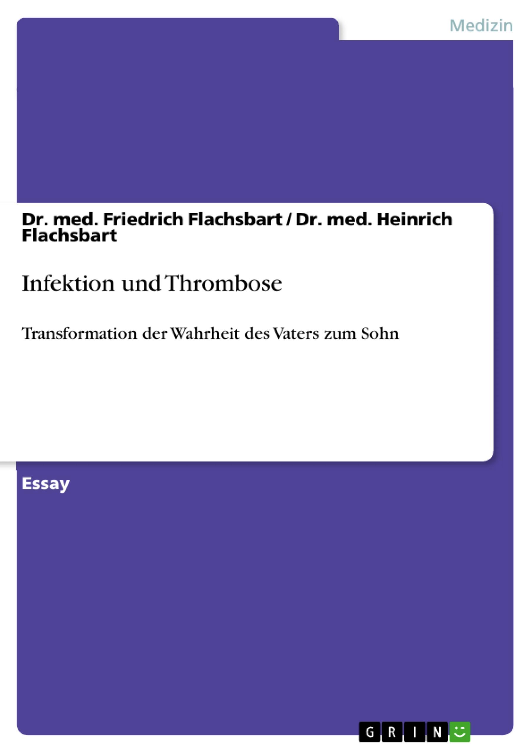 Infektion und Thrombose