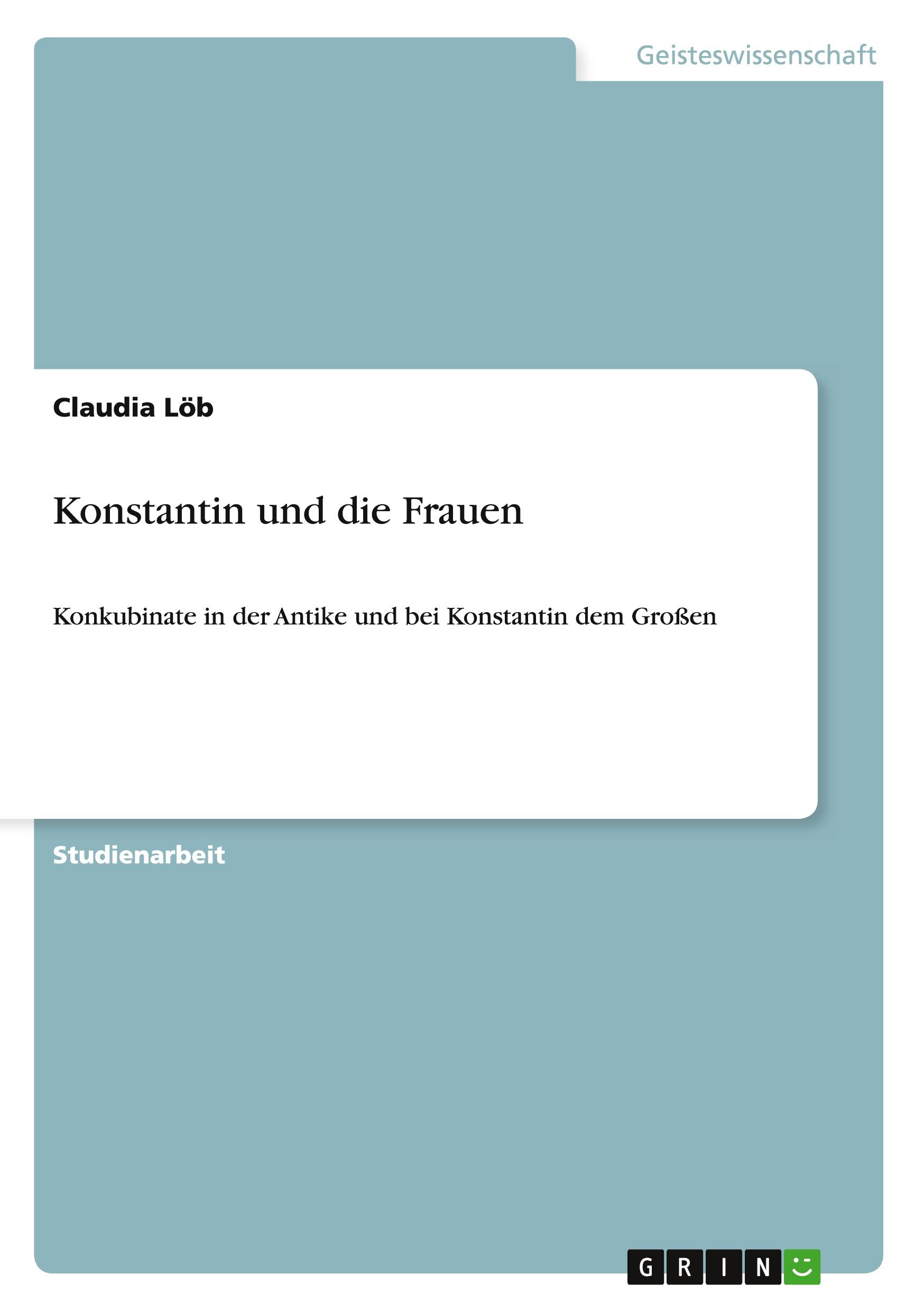 Konstantin und die Frauen